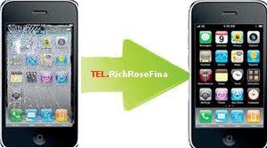 iPhone 3G / 3GS Displayglas und LC Display komplett Reparatur