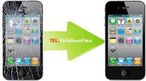 iPhone 4 Display + Touch Reparatur schwarz oder weiß